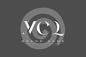 MCQ abstract letter logo design