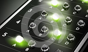 MCQ, Multiple Choice Questionnaire