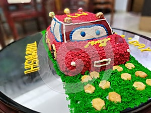 Mcqueen Car Cake Design for boy.