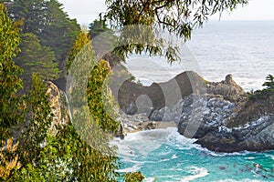 McWay falls in Big Sur state park