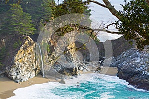 McWay falls in Big Sur state park