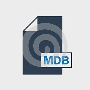 MDB file format Icon