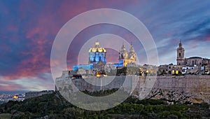 Mdina at Dusk