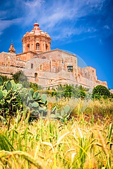 Mdina, fortified city on Malta island