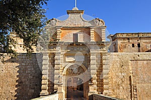 Mdina-main gate,Malta