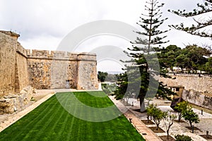 Mdina is a quiet city in Malta.