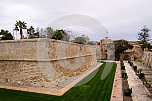 Mdina is a quiet city in Malta.