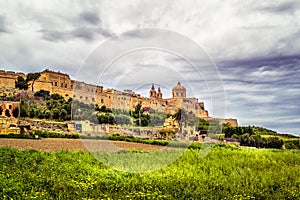 Mdina is a quiet city in Malta.