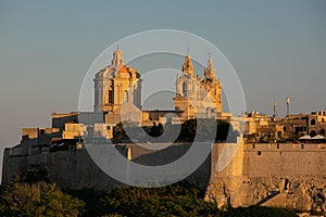 Mdina at Sunset