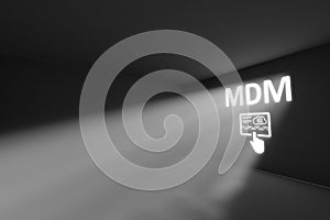 MDM rays volume light concept