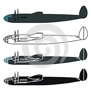 Me 264 in right view