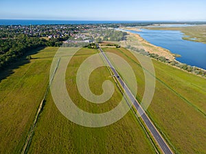 Meadow in the Municipality of Zingst, Germany