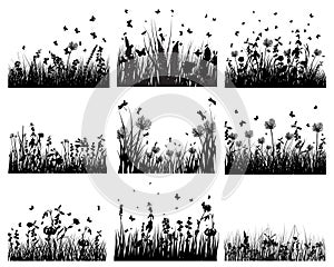 Meadow silhouettes