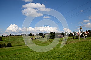 Meadow in the Tatra Mountains