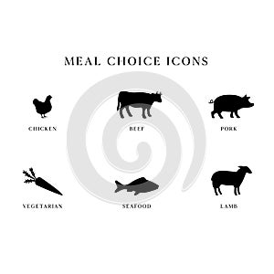 Meal Choice Icons