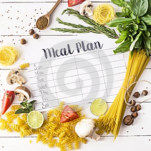 Meal Plan and Products