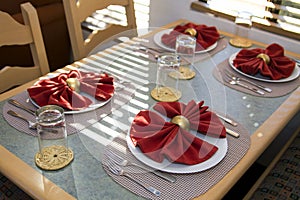 Meal Table Place Setting