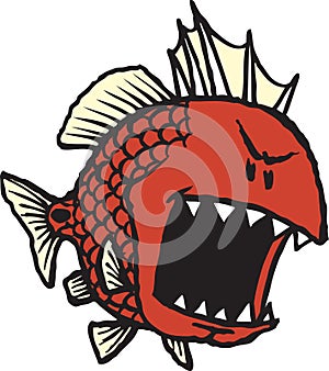 Mean Red Fish