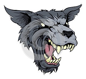 Mean wolf or werewolf