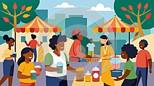 Meander through the Juneteenth Street Fair stopping at each stall to admire stunning artwork sample homemade jams and