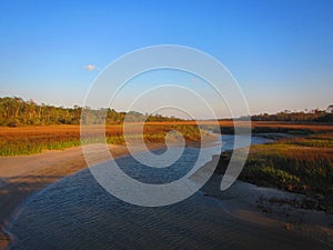 Meandering River, Jekyll Island Georgia