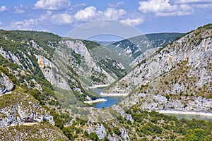 Meanders of the river Uvac, Serbia
