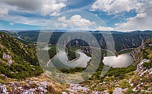 Meanders of the Uvac River, Serbia