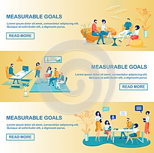 Measurable Goals Business Technology for Company photo