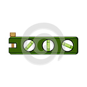 measure level tool cartoon vector illustration