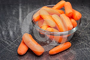 Measure one cup of Baby Carrots