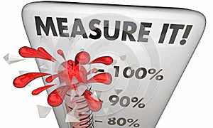 Measure It Thermometer Metrics Great Result Outcome photo