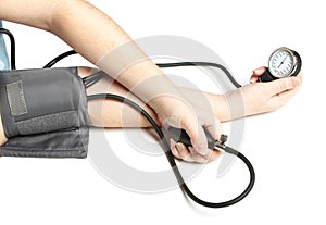 Measurement of arterial pressure