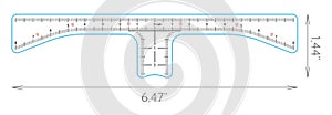 Measurement of eyebrows