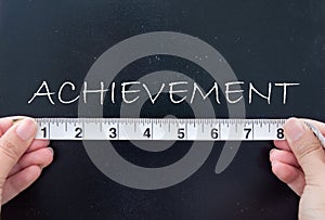 Measuring achievement