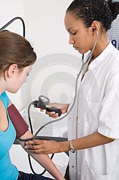 Measuring bloodpressure