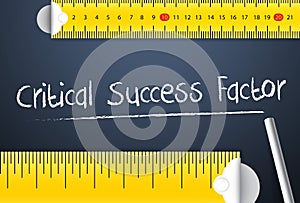 Measuring critical success factor or project management