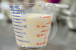 Measuring cup photo