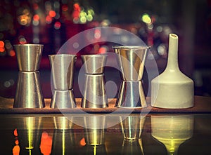 Measuring cup, Sheker set, bar