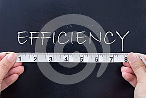 Measuring efficiency