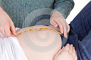 Measuring a Pregnant Belly
