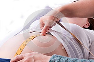 Measuring a Pregnant Belly