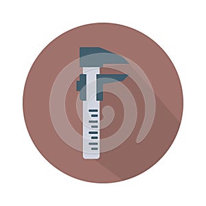 Measuring ruler Color Vector Icon which can easily modify or edit