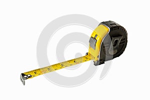 Measuring Tape isolated on white with clipping path