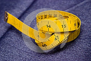 Measuring tape in Jeans