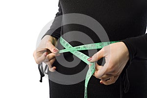 Measuring waist