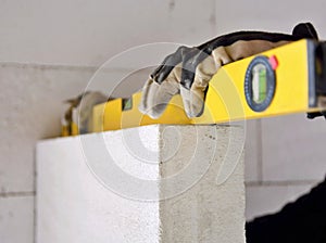 Measuring with water level