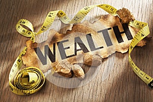 Measuring wealth concept