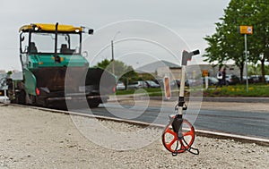 Measuring wheel tool