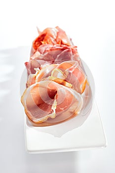 Meat assorti platter photo