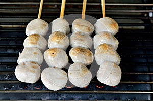 Meat ball grilled